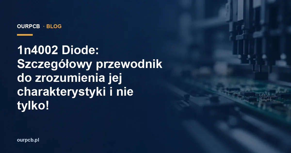 1n4002 Diode: Szczegółowy przewodnik do zrozumienia jej charakterystyki i nie tylko!