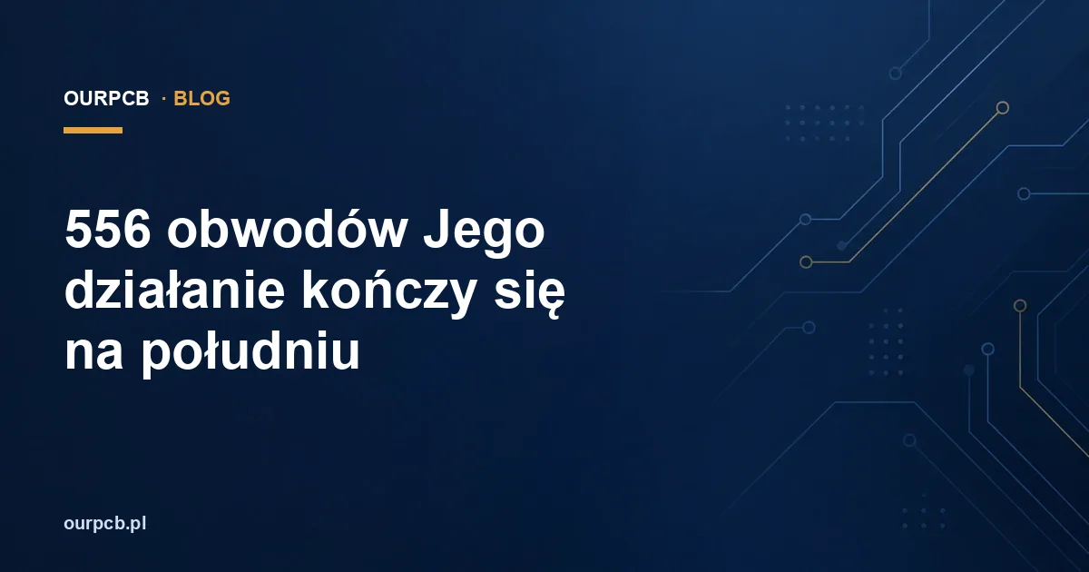 556 obwodów Jego działanie kończy się na południu