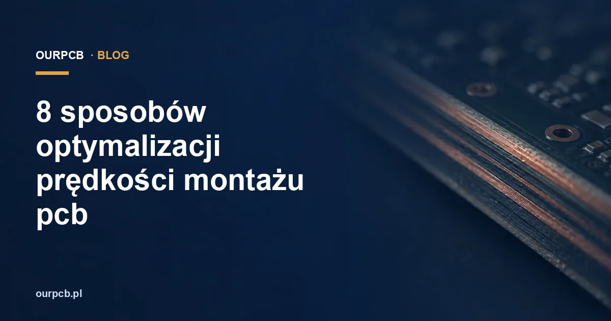 8 sposobów na skrócenie czasu montażu PCB