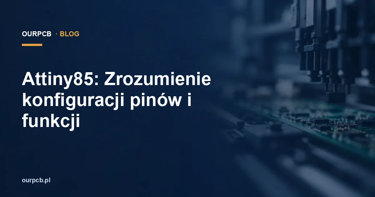 Attiny85: Zrozumienie konfiguracji pinów i funkcji