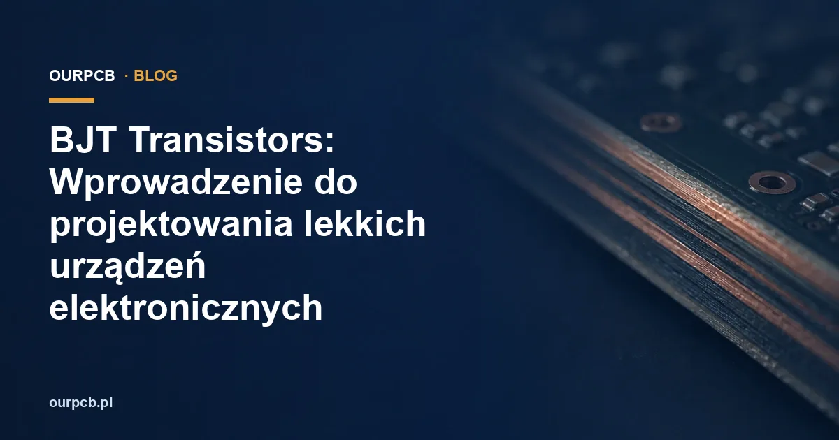 BJT Transistors: Wprowadzenie do projektowania lekkich urządzeń elektronicznych