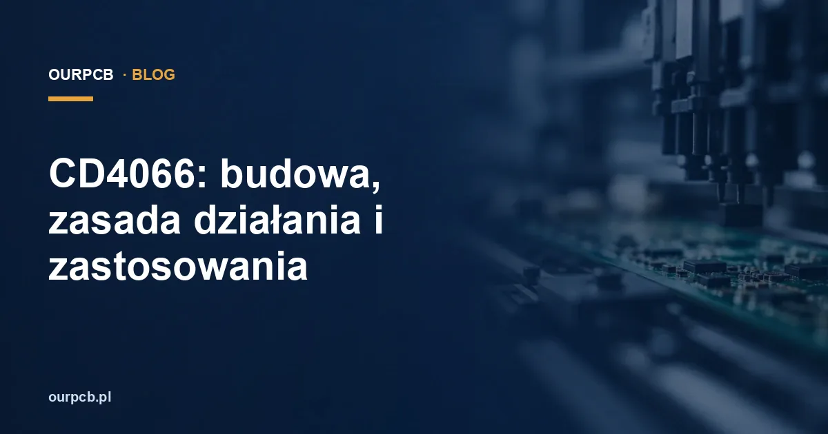 CD4066: budowa, zasada działania i zastosowania