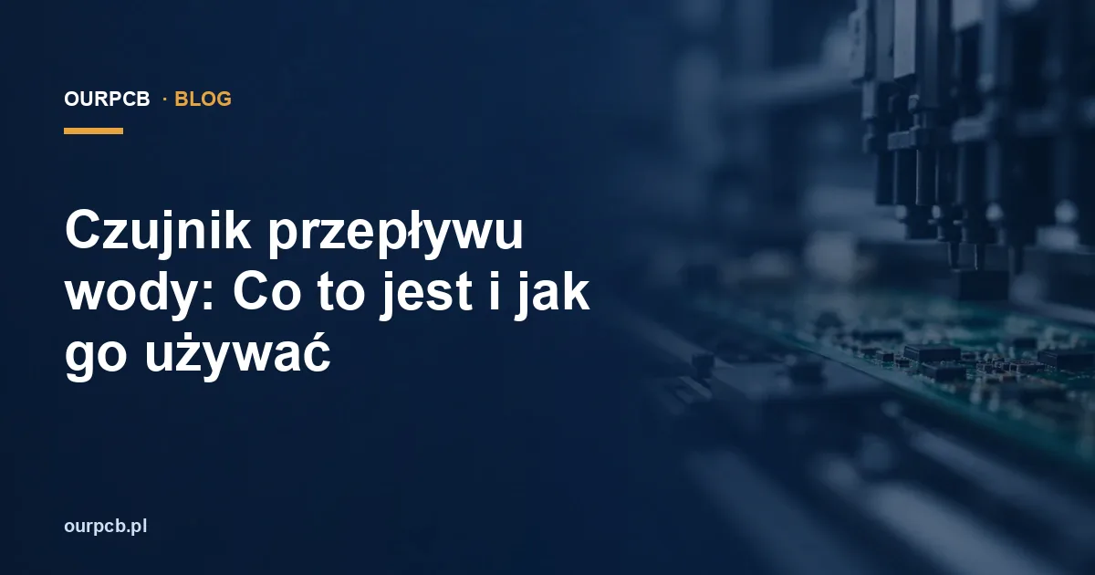 Czujnik przepływu wody: Co to jest i jak go używać