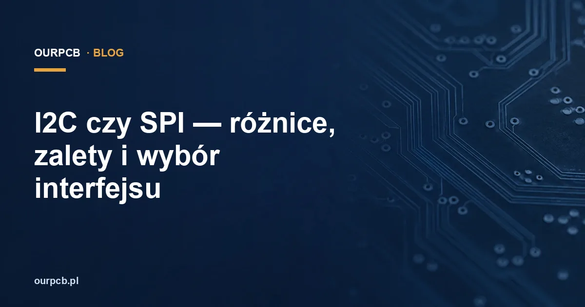 I2C czy SPI — różnice, zalety i wybór interfejsu