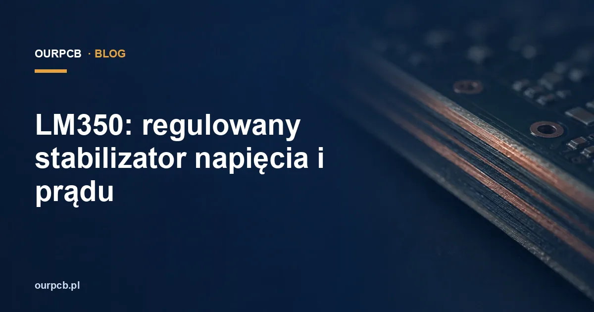 LM350: regulowany stabilizator napięcia i prądu