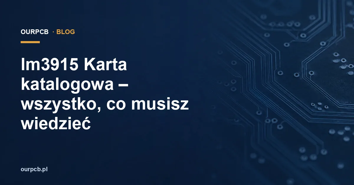 lm3915 Karta katalogowa – wszystko, co musisz wiedzieć