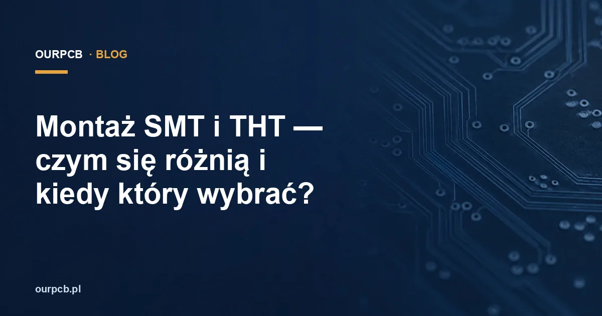 Montaż SMT i THT — czym się różnią i kiedy który wybrać?