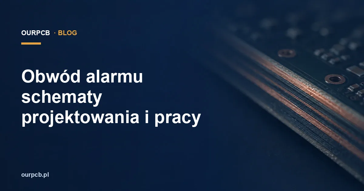 Obwód alarmu schematy projektowania i pracy