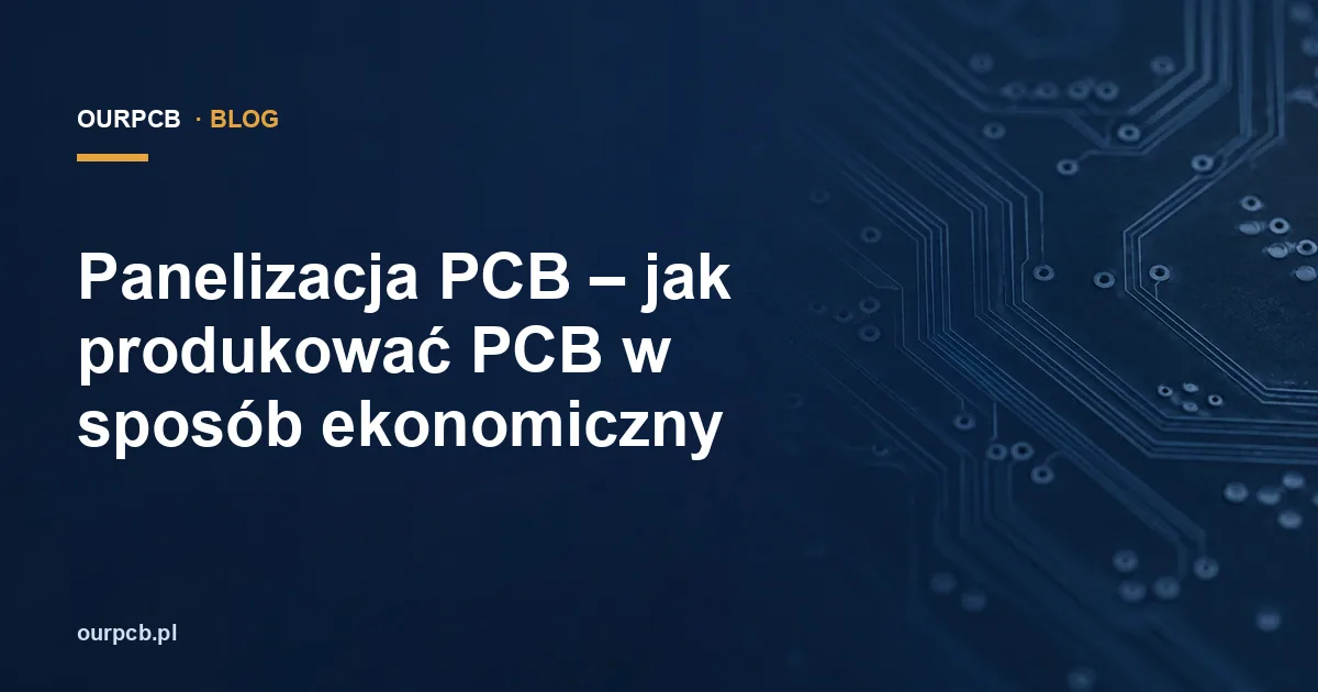 Panelizacja PCB – jak zaplanować panel i rozdzielanie płytek?