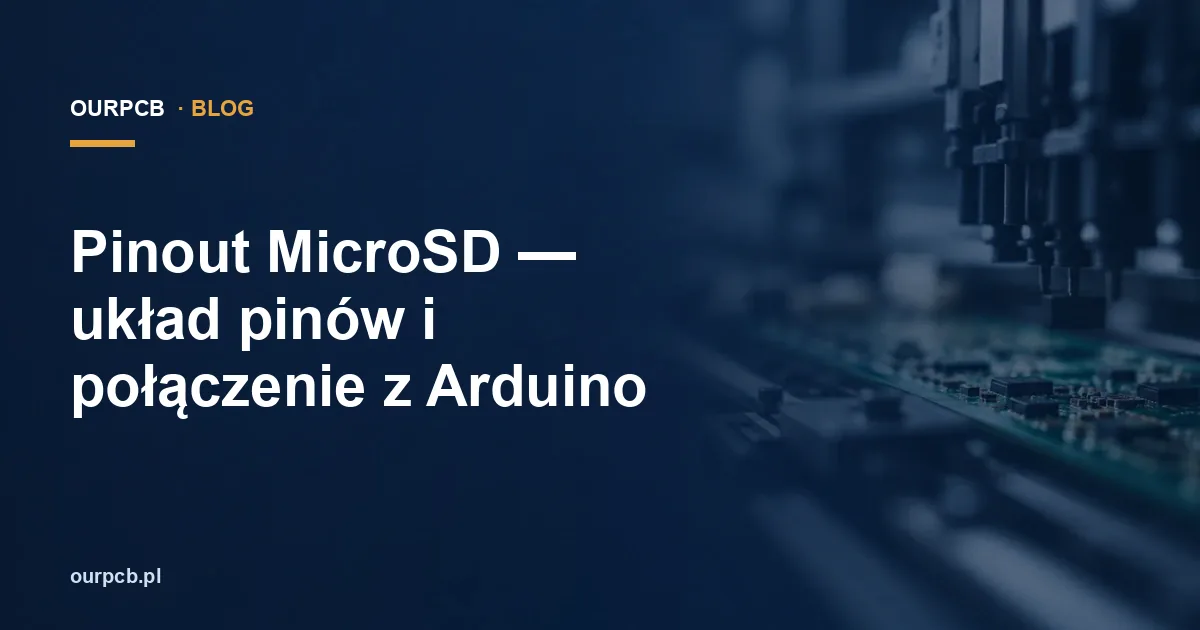 Pinout MicroSD — układ pinów i połączenie z Arduino