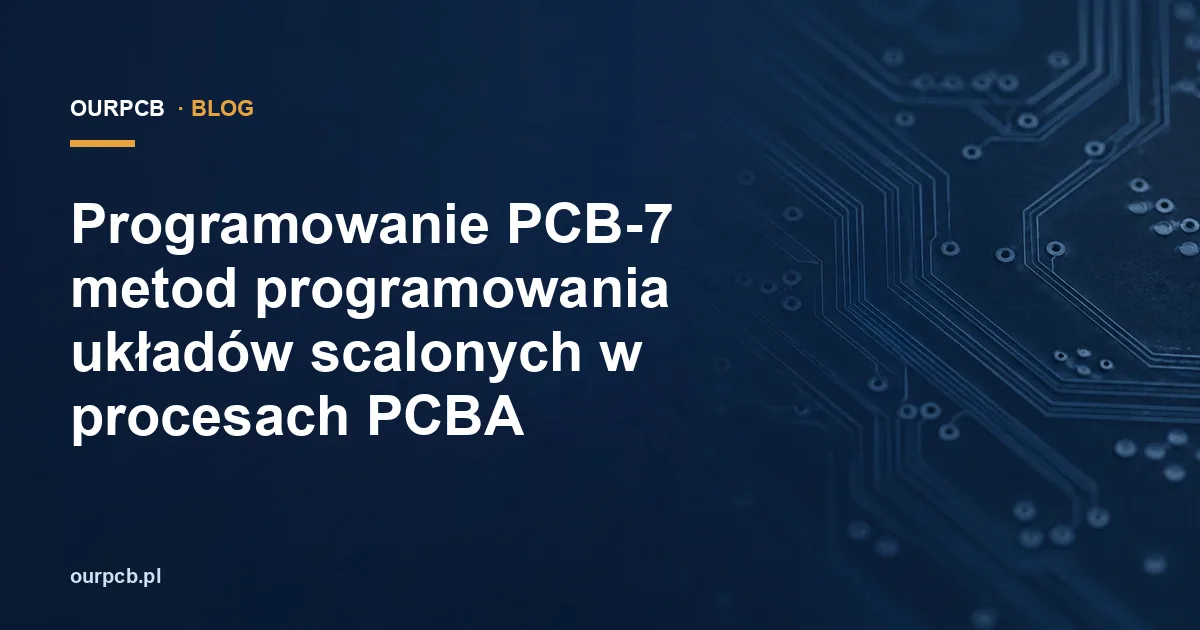 Programowanie PCB-7 metod programowania układów scalonych w procesach PCBA