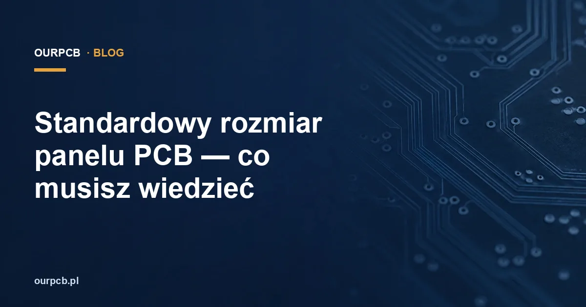Standardowy rozmiar panelu PCB — co musisz wiedzieć