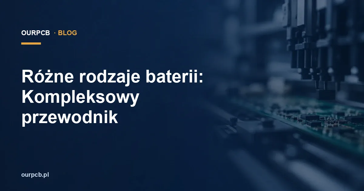 Różne rodzaje baterii: Kompleksowy przewodnik