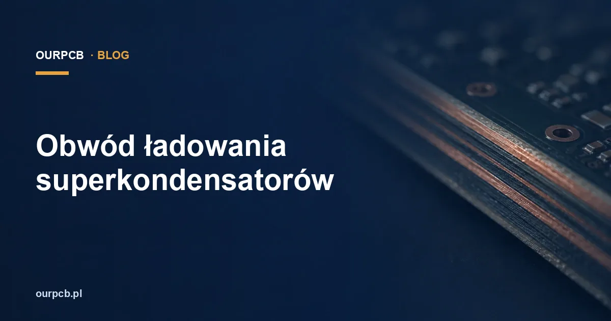 Obwód ładowania superkondensatorów