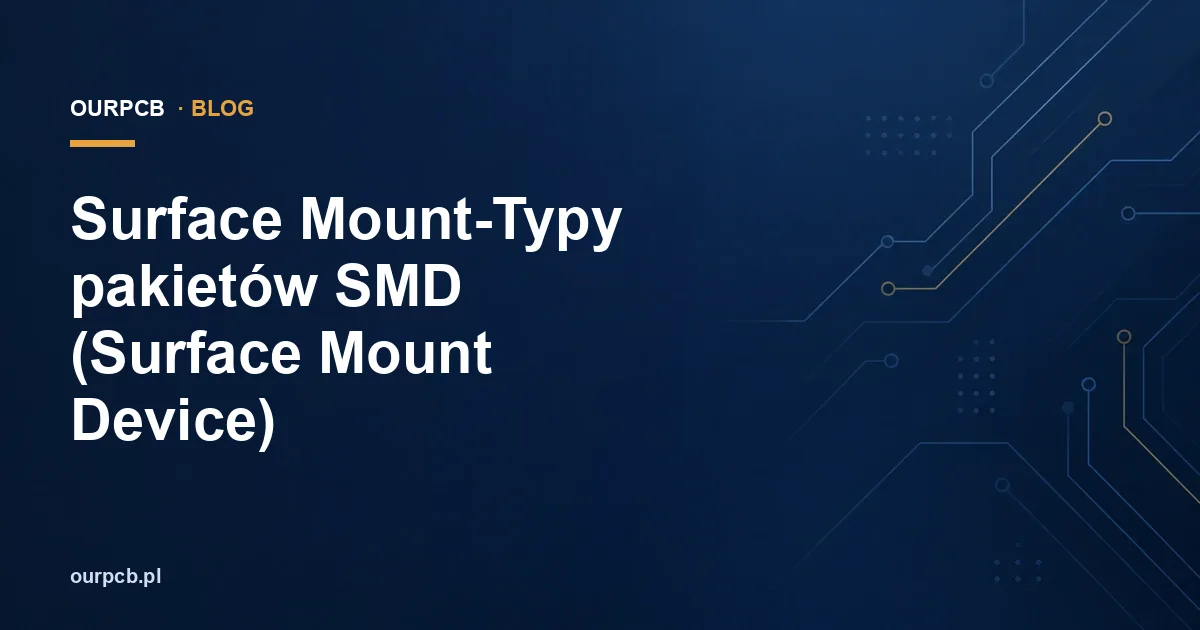 Surface Mount-Typy pakietów SMD (Surface Mount Device)