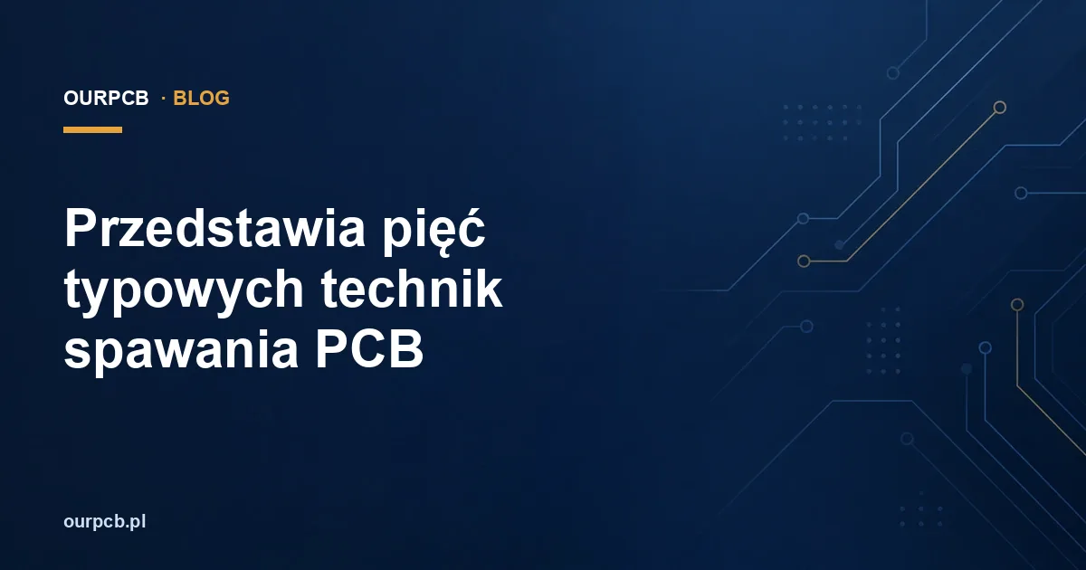 Lutowanie elastycznych PCB: metody, materiały i ograniczenia