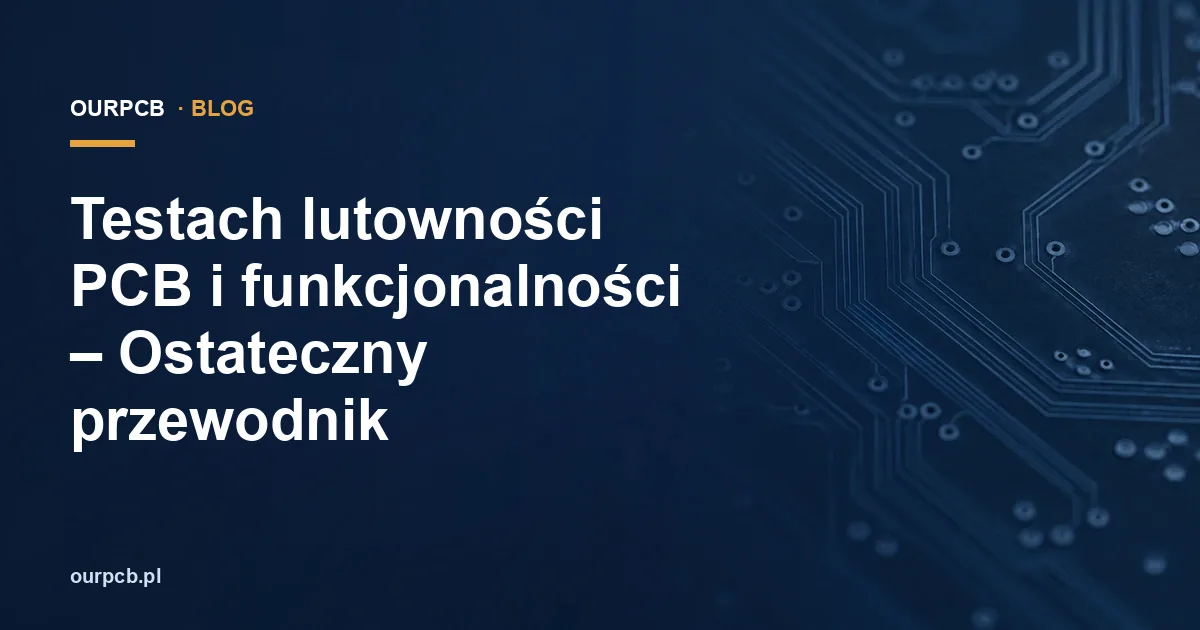 Testach lutowności PCB i funkcjonalności – Ostateczny przewodnik