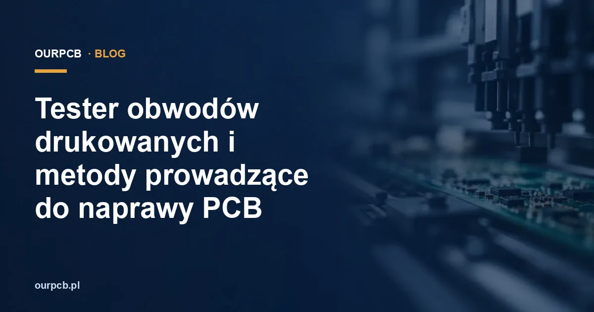 Tester obwodów drukowanych i metody prowadzące do naprawy PCB