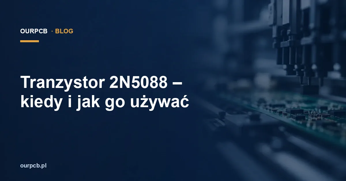 Tranzystor 2N5088 – kiedy i jak go używać