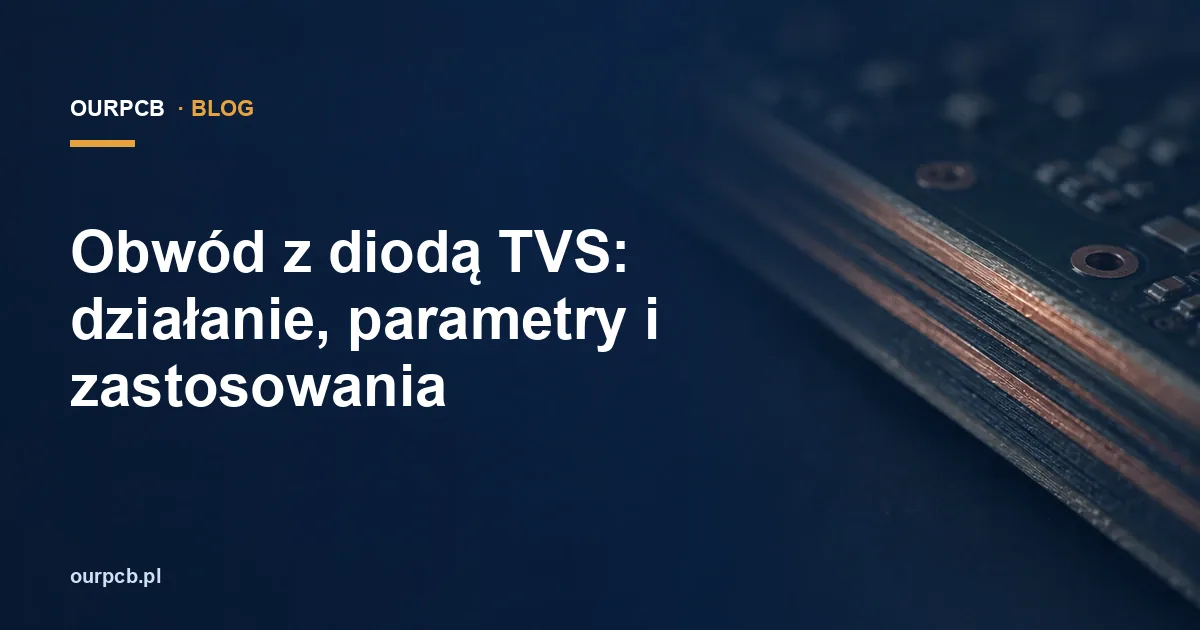 Obwód z diodą TVS: działanie, parametry i zastosowania