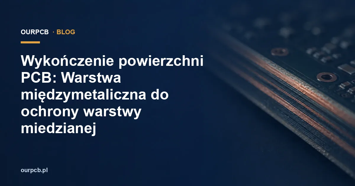 Wykończenie powierzchni PCB: Warstwa międzymetaliczna do ochrony warstwy miedzianej
