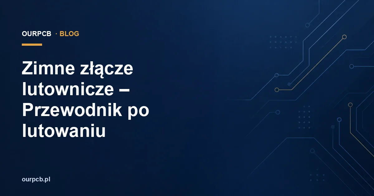 Zimne złącze lutownicze – Przewodnik po lutowaniu